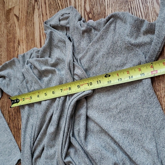 (XS) Papillon Blanc Flowy High Low Cardigan Cottagecore Lightweight Cozy - Picture 8 of 9